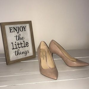 Nude Pink Jessica Simpson Heels